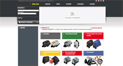 Desktop Screenshot of italtecnica.com