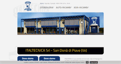 Desktop Screenshot of italtecnica.net