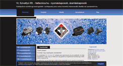 Desktop Screenshot of italtecnica.hu